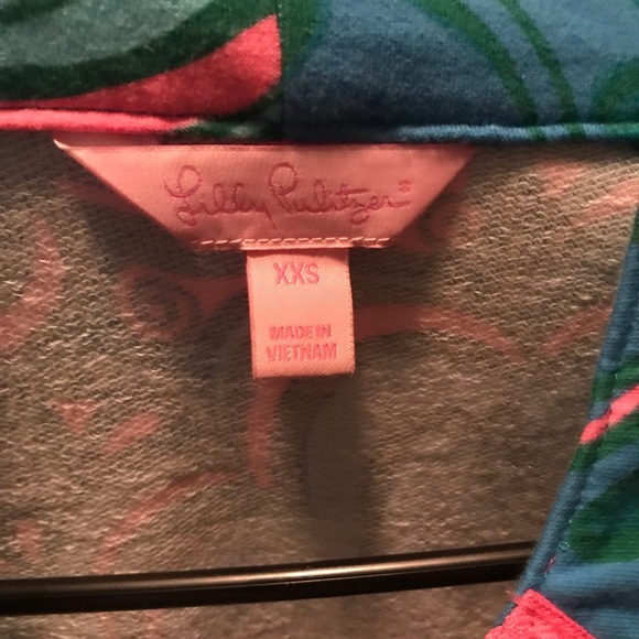 Lilly Pulitzer Skipper Popover Cheetah NWT xxs - Picture 3 of 3